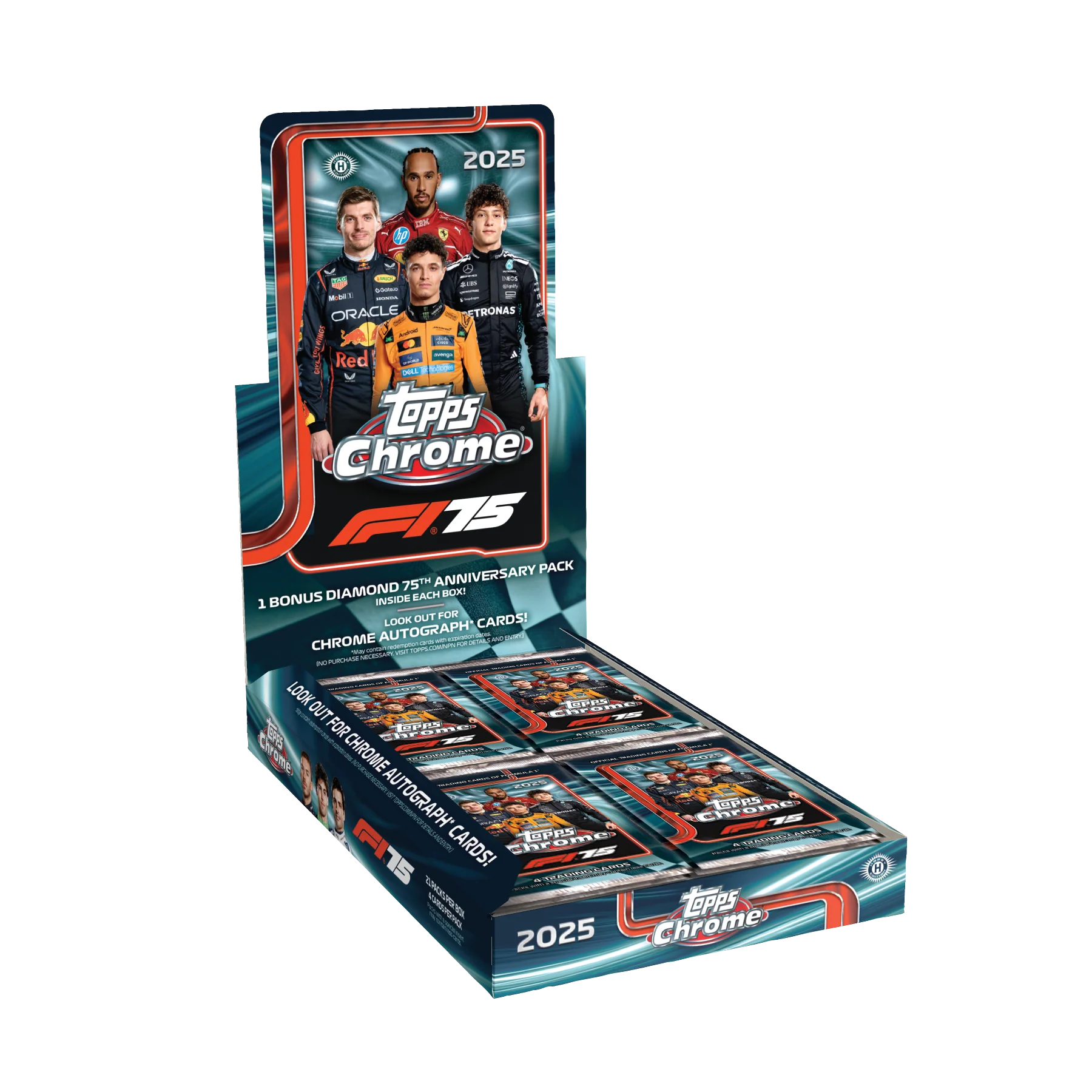 2025 Topps Chrome F1 Hobby